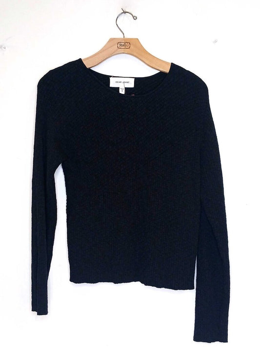 Dear John Ribbed Sweater