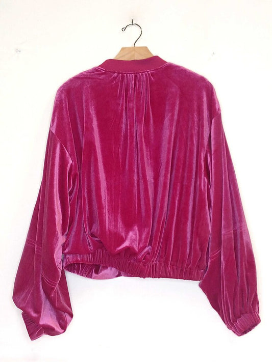 Velvet Snap Jacket