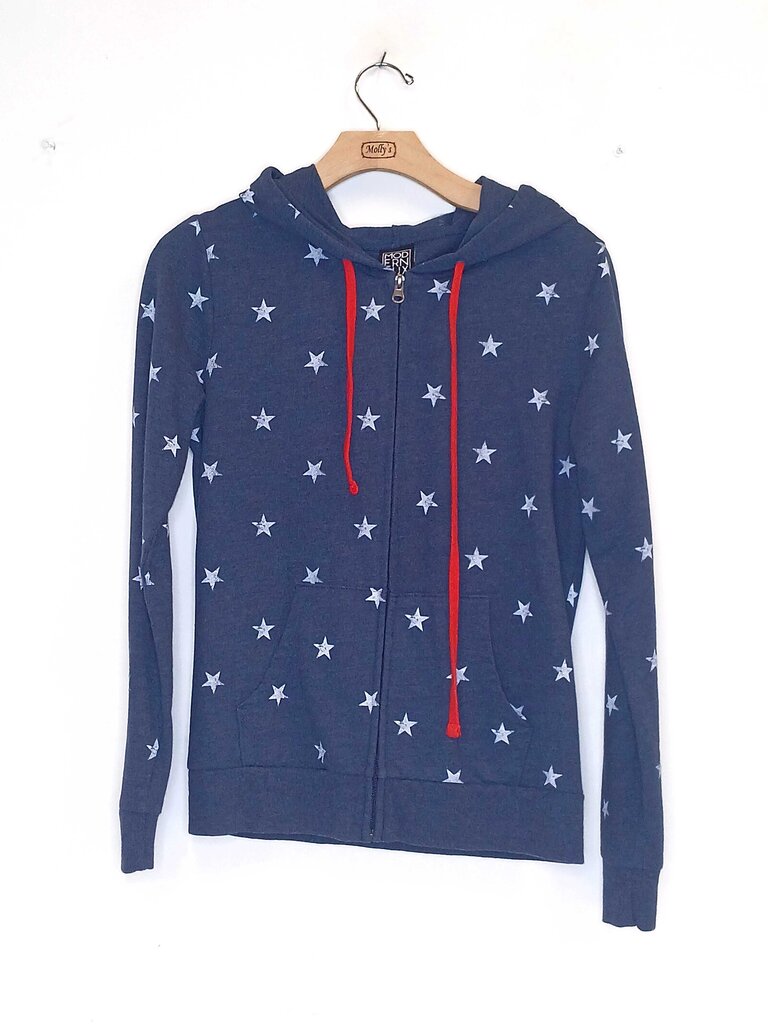 Star Zip Up Hoodie