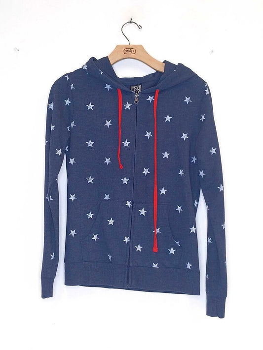 Star Zip Up Hoodie
