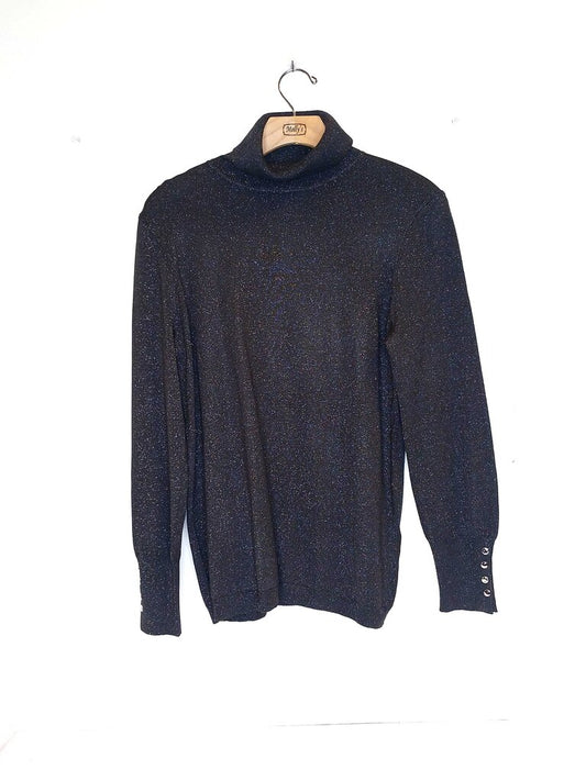 Chicos Sparkly Turtleneck