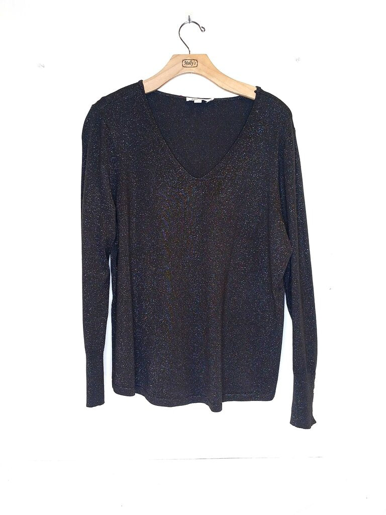Chicos Sparkly Long Sleeve
