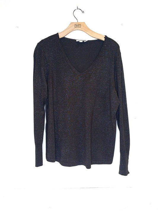 Chicos Sparkly Long Sleeve