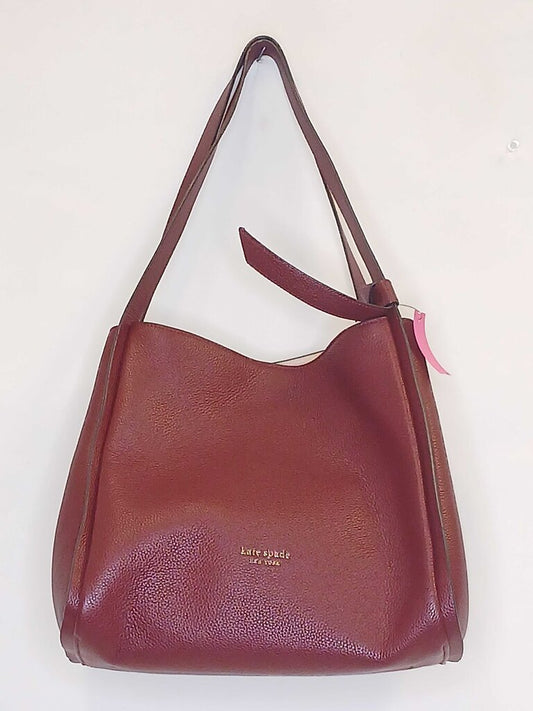 Kate Spade Knott Shoulder Bag Pebbled Leather