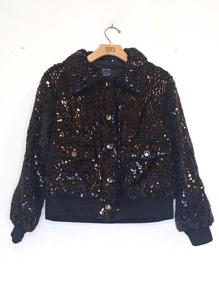 Clara Sun Woo Limited Edition Crushed Sparkle Jacket