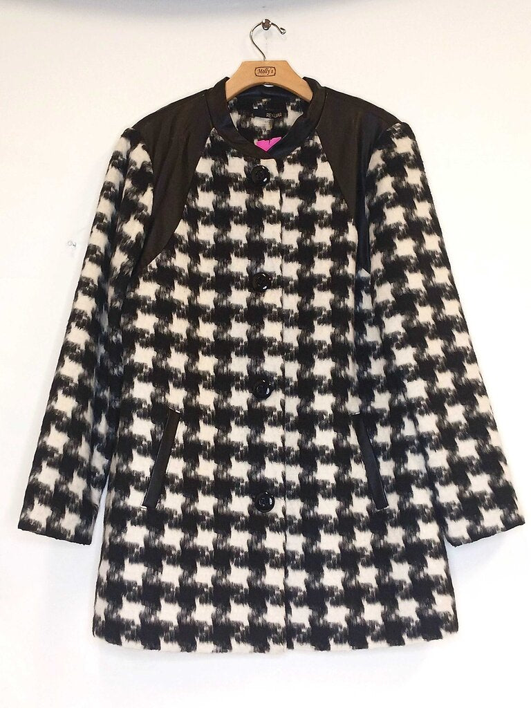 Renuar Hounds Tooth Long Coat