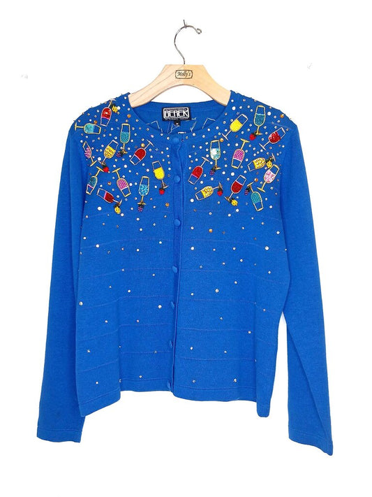 Berek Embroidered Drinks Cardigan