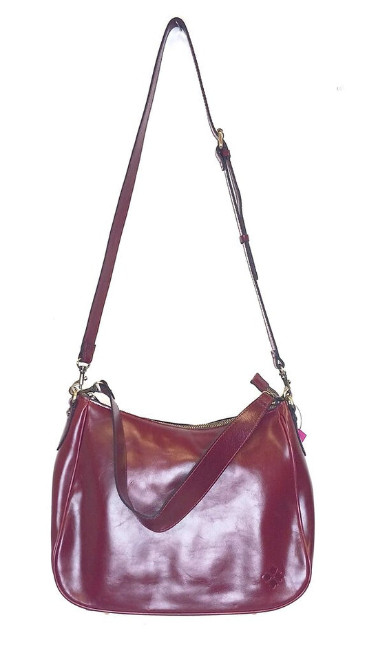 Patricia Nash Anthani Leather Shoulder Bag