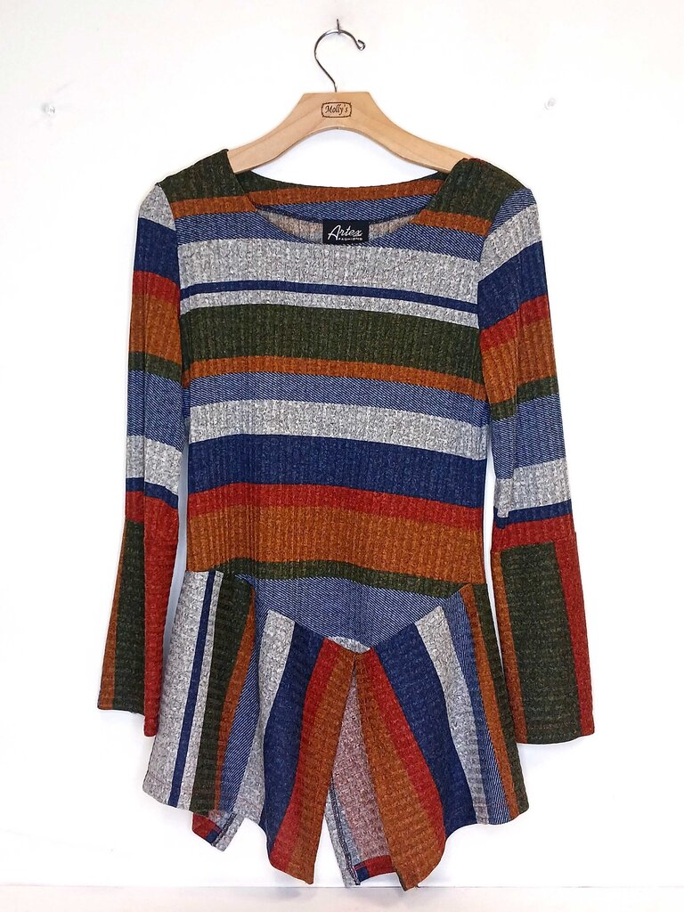Long Sleeve Striped Top