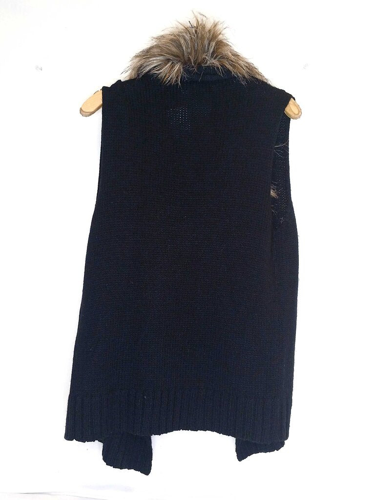 BB Dakota Faux Fur Trimmed Vest