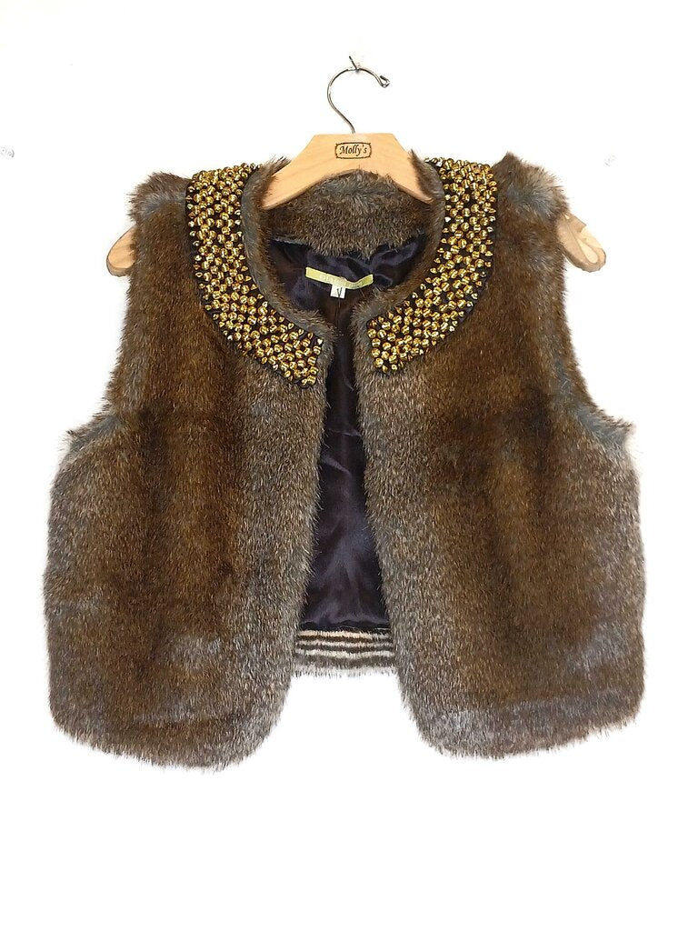 Gianni Bini Faux Fur Vest