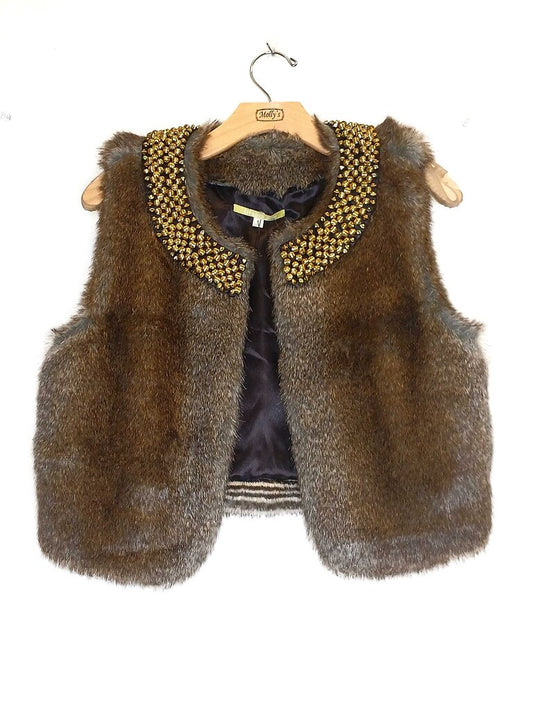 Gianni Bini Faux Fur Vest