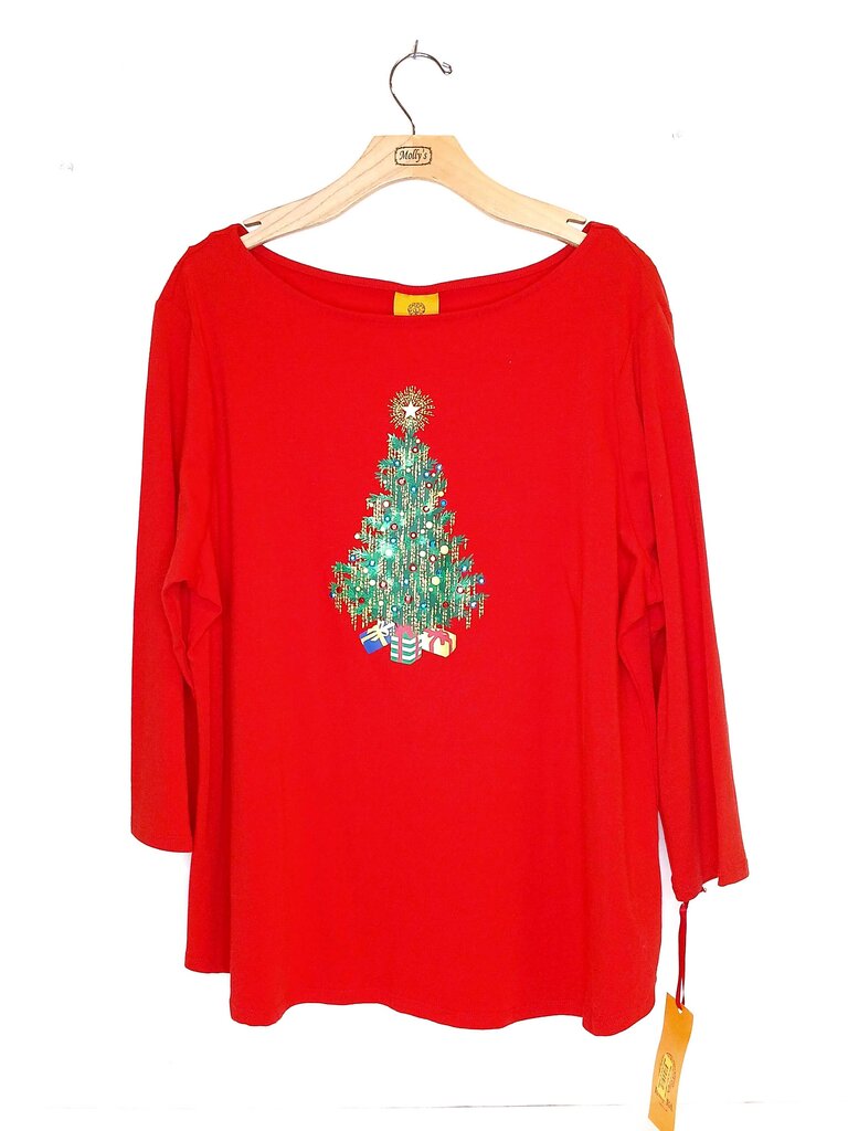 Ruby & Rd Christmas Tree Sweater
