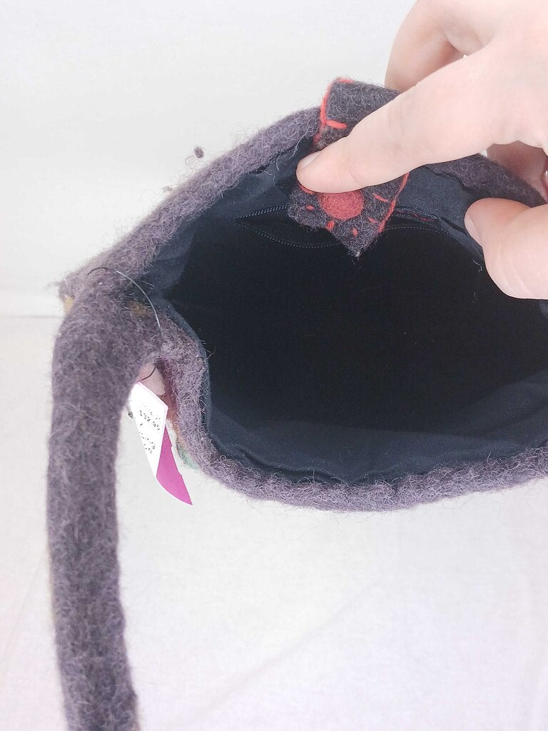 Rising Tide Felted Purse