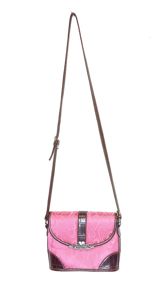 All Brand Heart Crossbody Purse