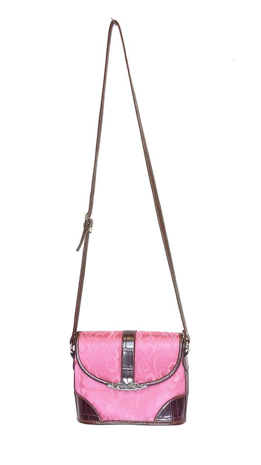 All Brand Heart Crossbody Purse