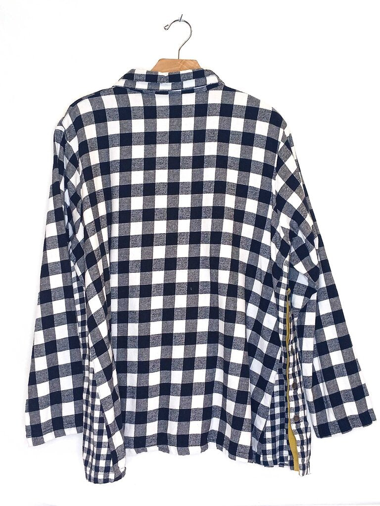 Plaid Button Up Top
