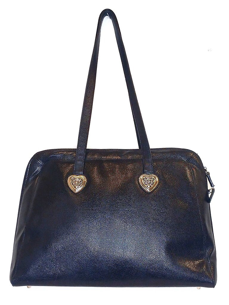 Coldwater Creek Pebbled Leather Shoulder Bag