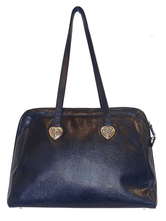 Coldwater Creek Pebbled Leather Shoulder Bag