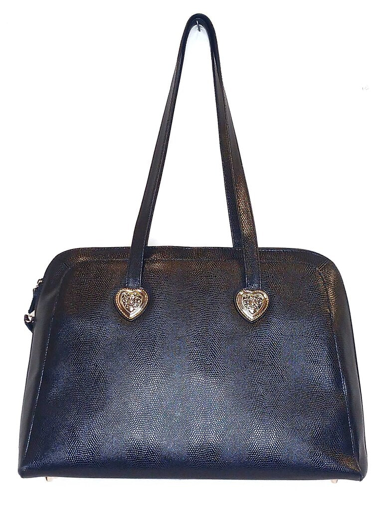 Coldwater Creek Pebbled Leather Shoulder Bag