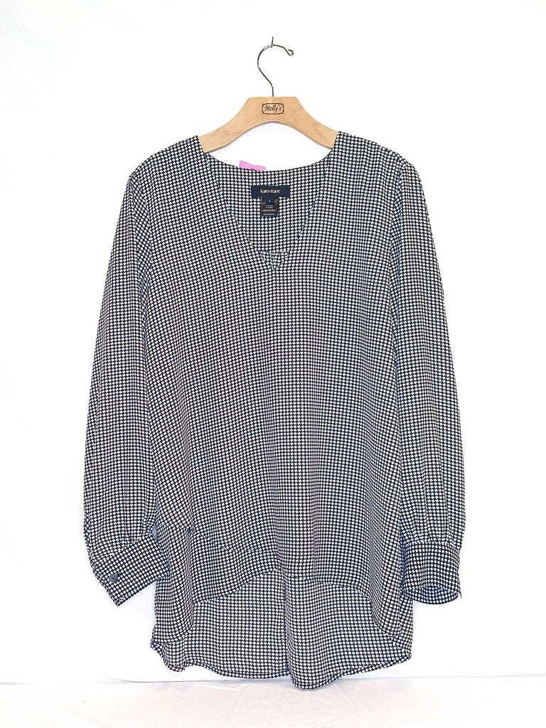 Karen Kane Patterned Blouse
