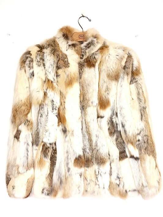 Jacques Saint Laurent Fox Fur Bohemian Coat