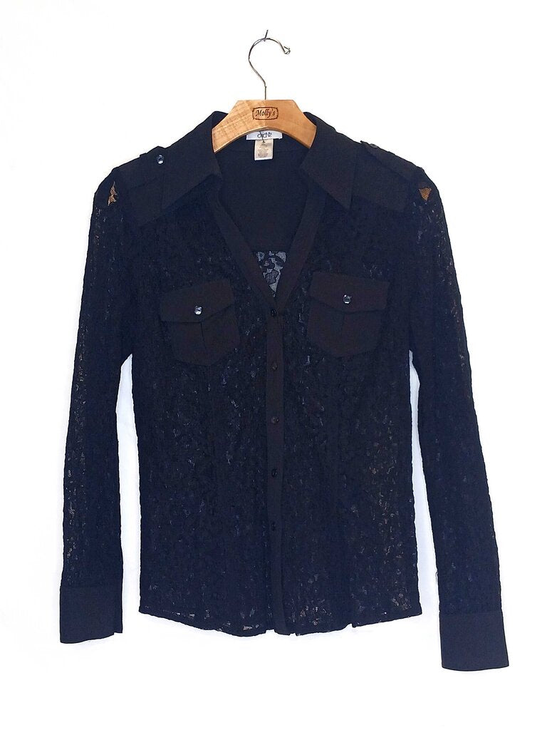 Cache Lace Top