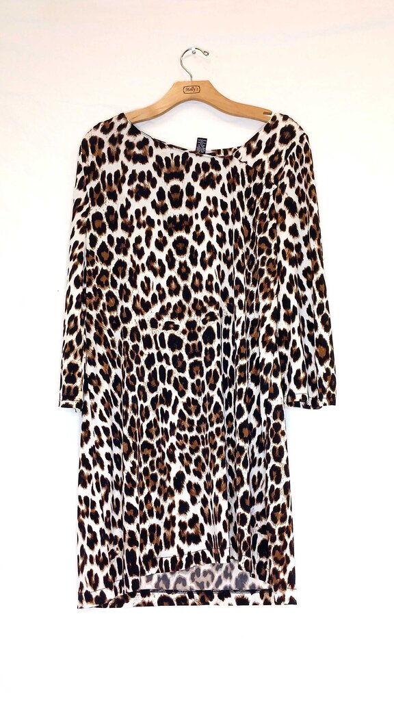 Alfani Cheetah Print Long Sleeve Short Dress