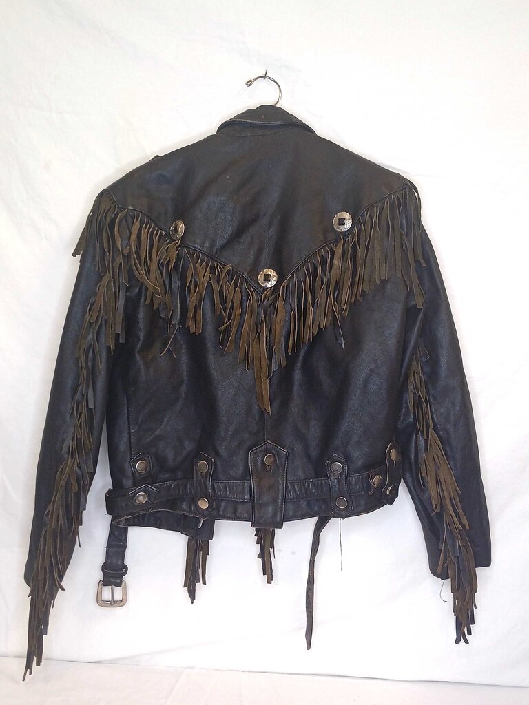 Open Road Tassel Leather Jacket