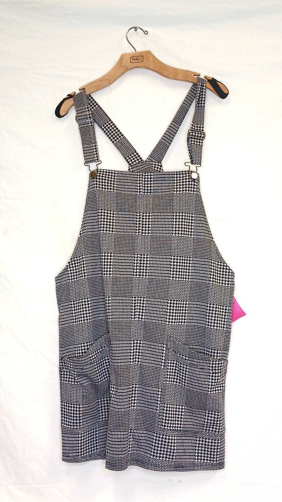 All Brand Plaid Overall Skirt