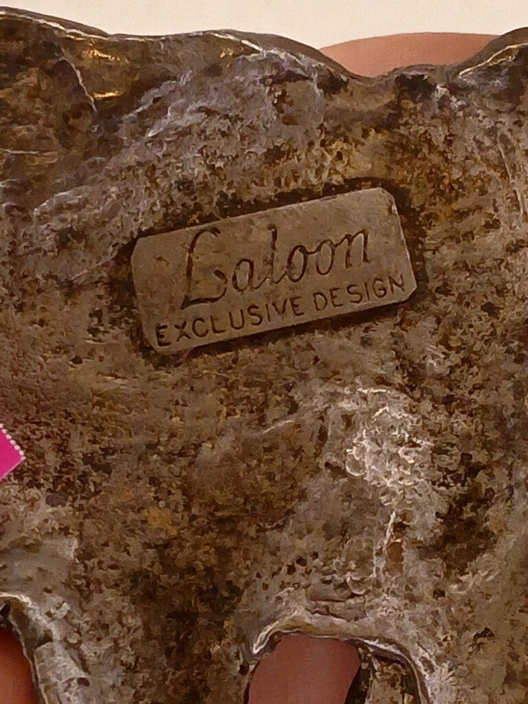 K Baumann Laloon Elephant Belt Buckle