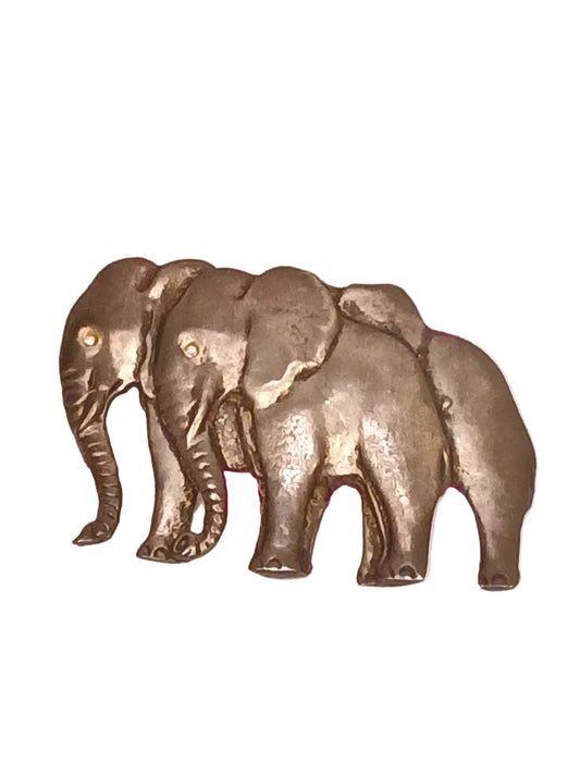 K Baumann, Laloon Elephant Belt Buckle