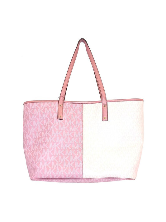 Michael Kors Color Block Monogram Tote