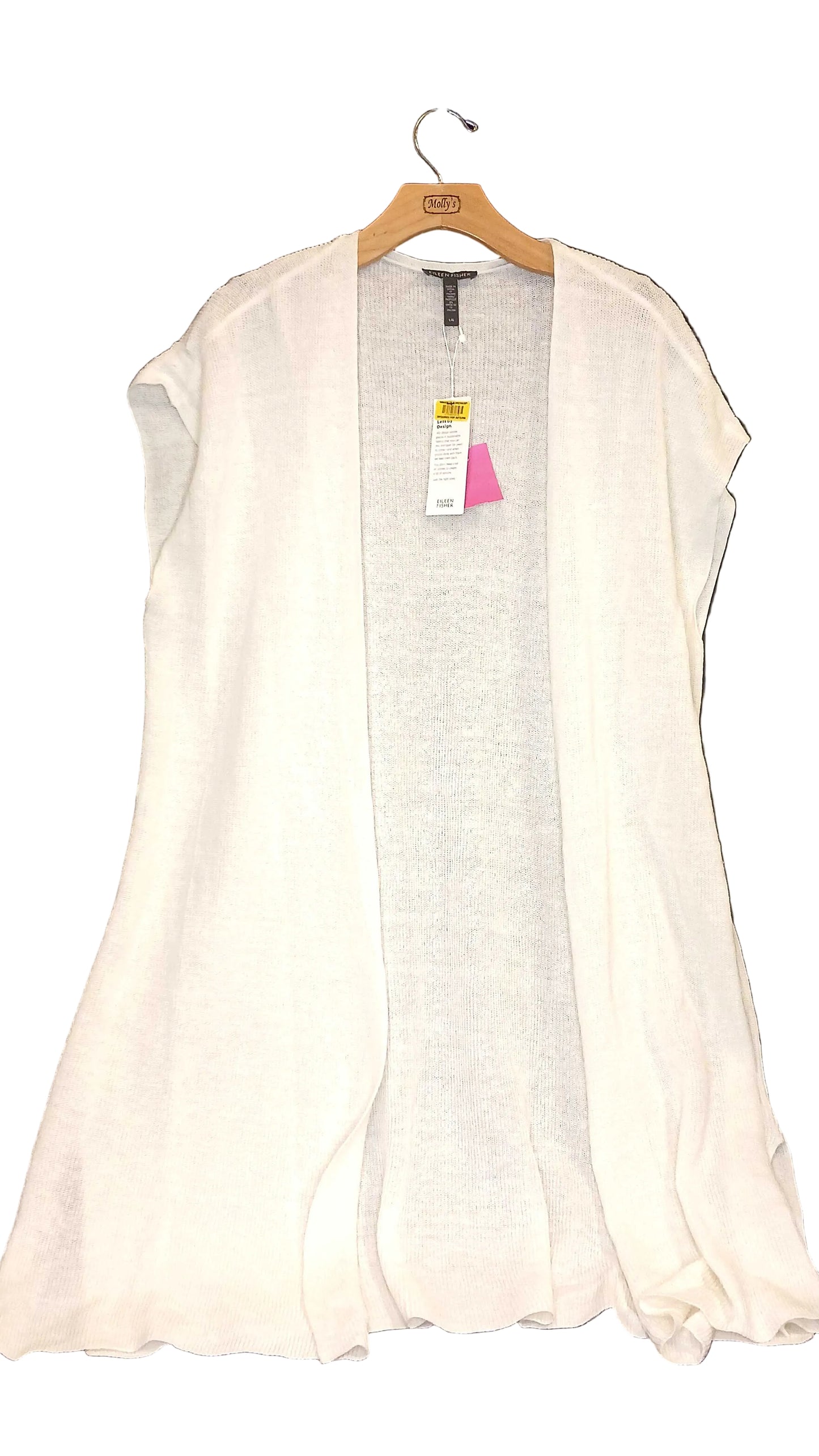 Eileen Fisher, Open Sleeveless Cardigan