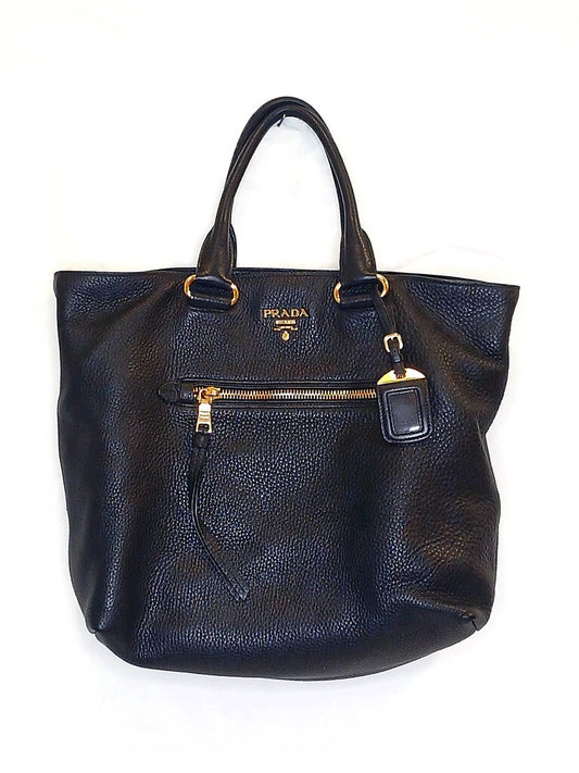 Prada Vitello Daino Shopper Leather Tote