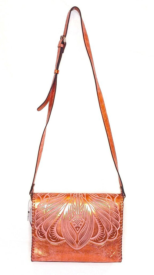 Patricia Nash Sarola Hand Tooled Leather Crossbody
