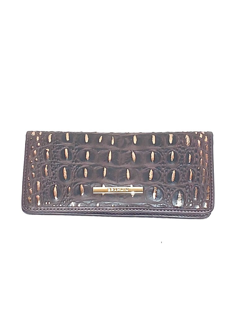 Brahmin Ady Wallet Cocoa Folly Leather Wallet