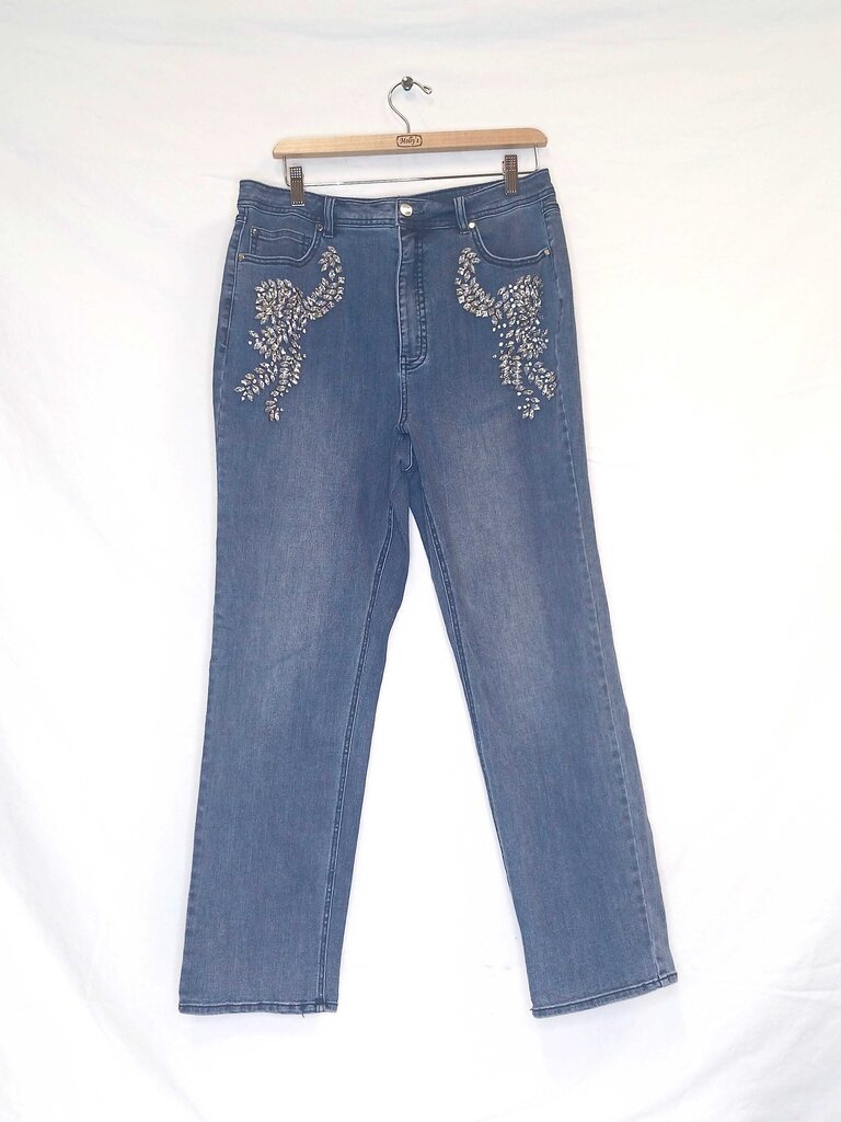 Cache Rhinestone Jeans
