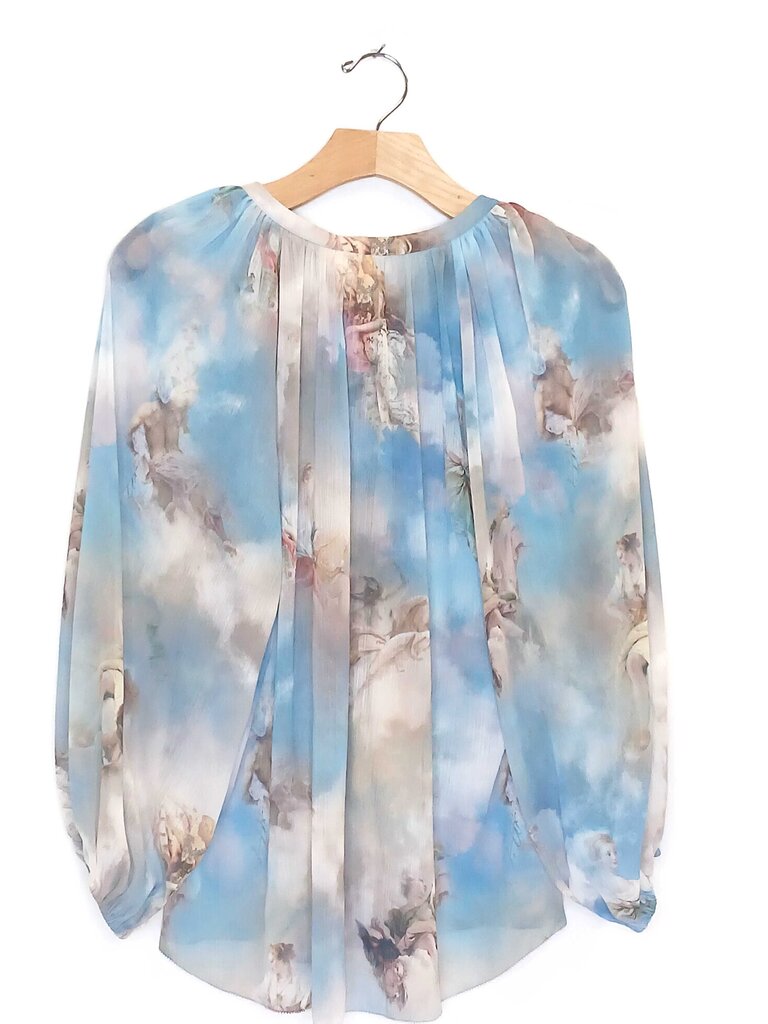 L'Agence Sheer Blouse