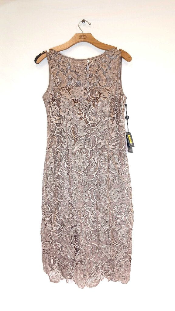 Adrianna Papell Sleeveless Lace Dress