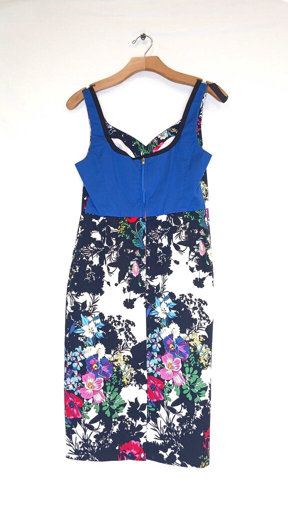 Leifnotes Sleeveless Floral Dress