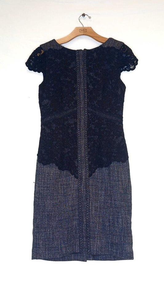 Antonio Melani Short Sleeve Lace Dress