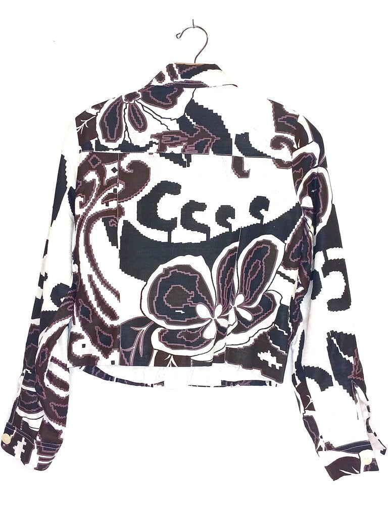 Sandy Starkman Beaded Button Up Jacket