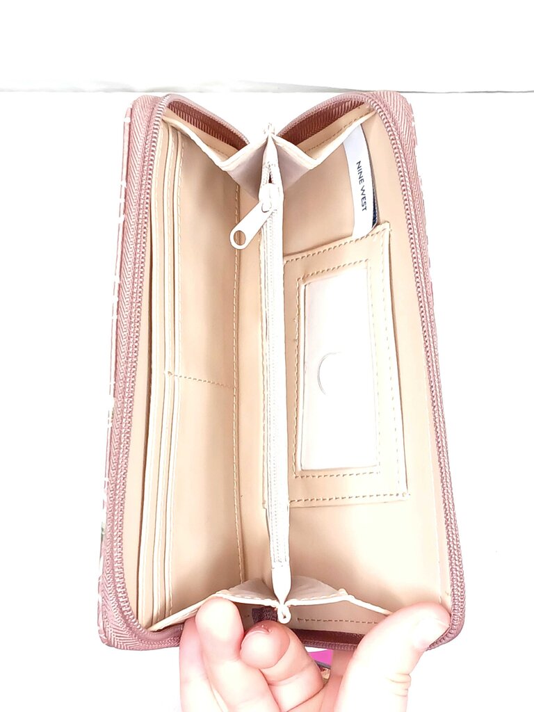 Nine West Floral Zip Up Wallet