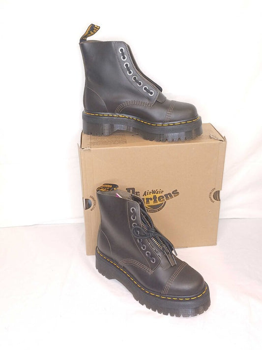 Free People Dr Martens Sinclair Dark Taupe New with Box