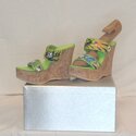 Francheska, Platform Wedge Heels With Embellishments