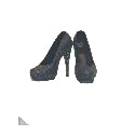 Francheska, Embossed Leather Close Toed Heels