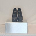 Francheska, Embossed Leather Close Toed Heels