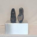 Francheska, Embossed Leather Close Toed Heels