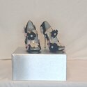 Francheska, Open Toed Flower Heels